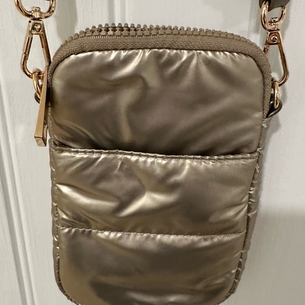 Chico’s Gold Crossbody Bag - Picture 4 of 7